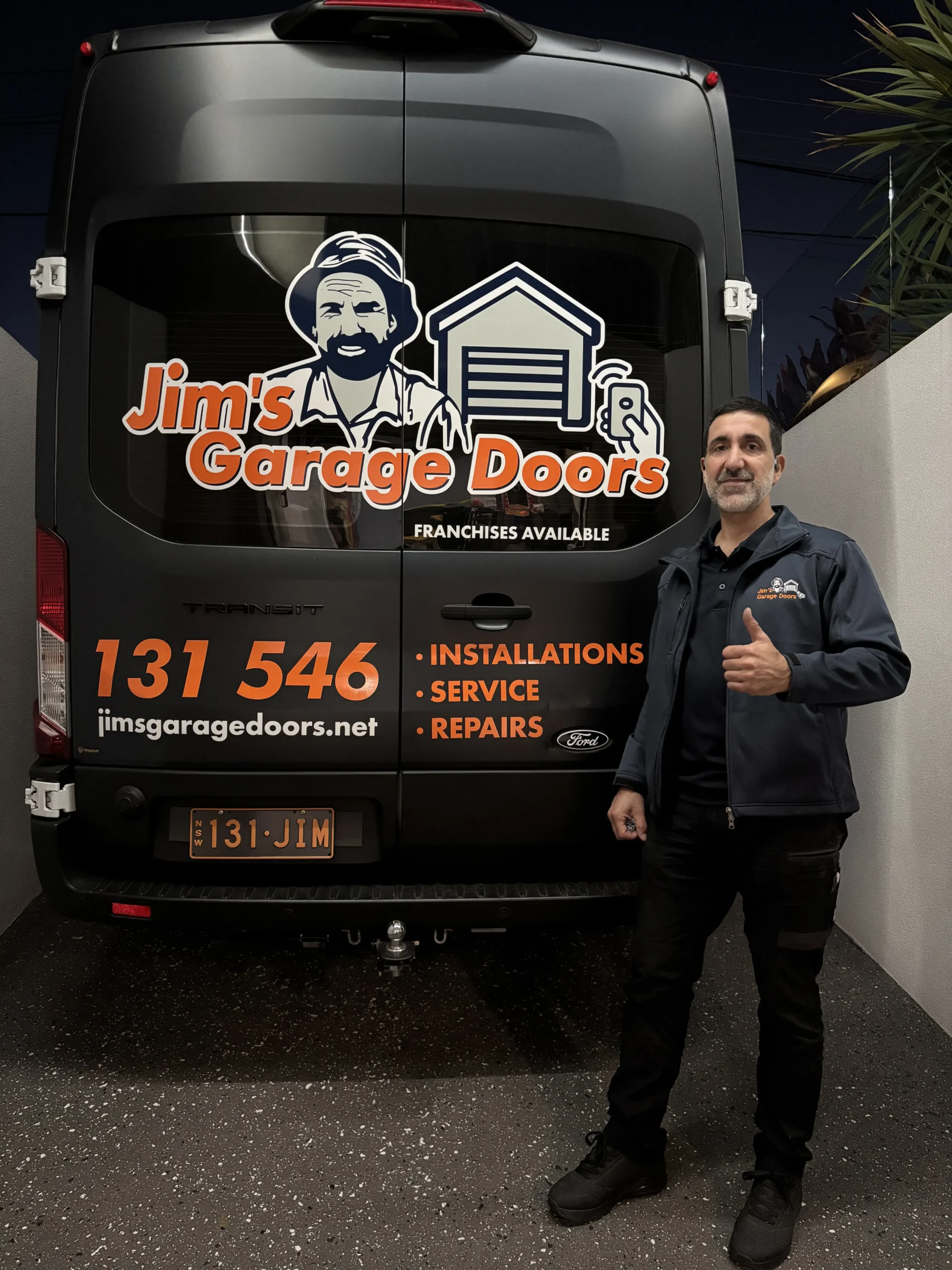 Jim's Garage Doors Perth local technician